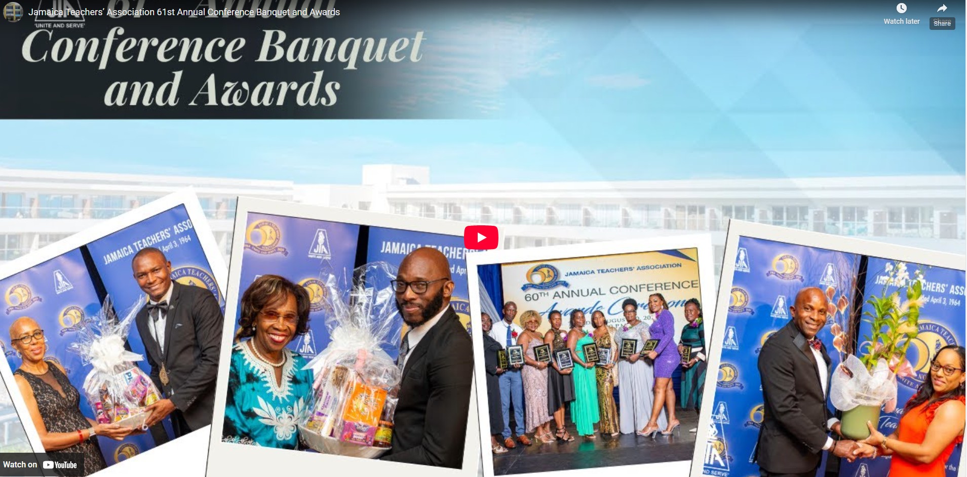Jamaica Teachers’ Association 61st Annual Conference Investiture Ceremony Aug 18, 2025