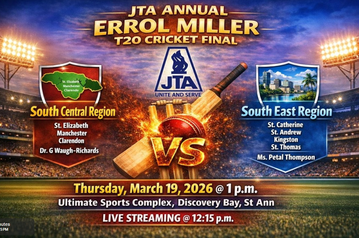 JTA Errol Miller T20 Cricket Competition Finals 2026